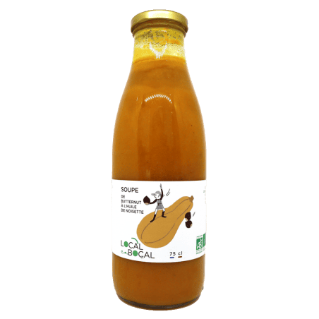Soupe de butternut à l'huile de noisette 75cl