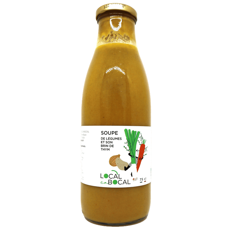 Soupe de légumes et son brin de thym 75cl