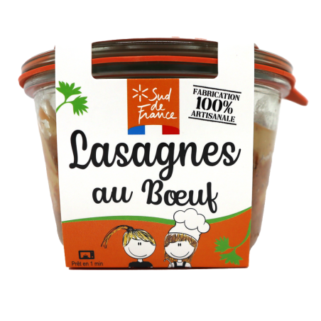 Lasagnes au Bœuf 230g