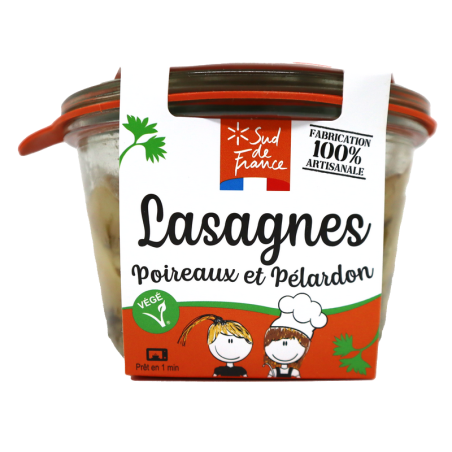 Lasagnes au poireau et chèvre fermier 230g