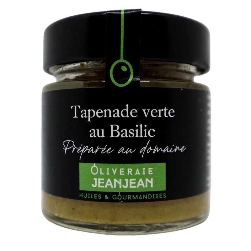 Tapenade verte au Basilic 100g | Mas des agriculteurs