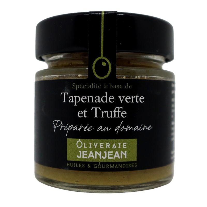 Tapenade verte et truffe 100g | Mas des agriculteurs