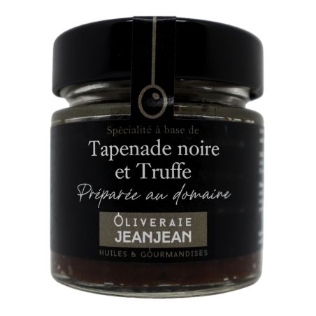 Tapenade noire et truffe 100g | Mas des agriculteurs