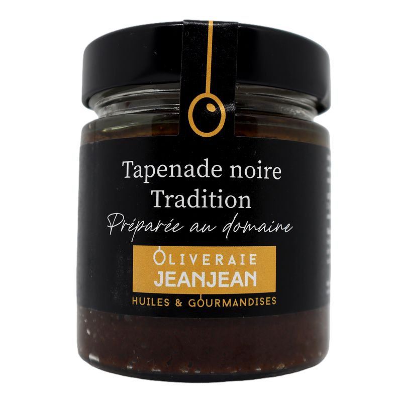 Tapenade noire à la provençale 180g | Mas des agriculteurs