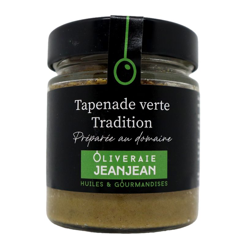 Tapenade verte Tradition 180g | Mas des agriculteurs