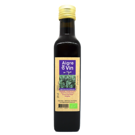 Vinaigre au thym 25cl | Mas des agriculteurs