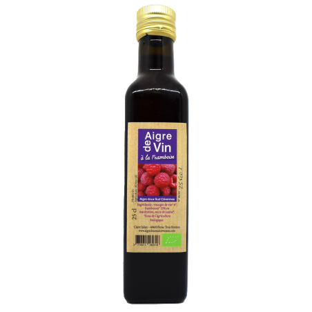 Vinaigre de framboise 25cl | Mas des agriculteurs