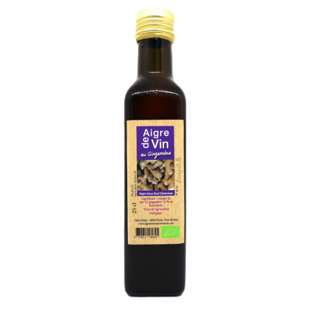 Vinaigre au gingembre 25cl | Mas des agriculteurs