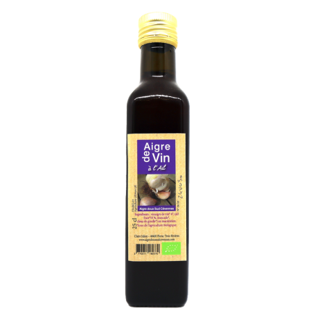 Vinaigre à l'ail 25cl | Mas des agriculteurs
