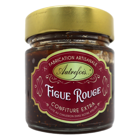 Confiture Figue rouge 220g | Mas des agriculteurs