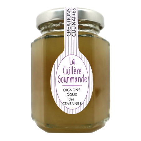 Confit d'oignons doux des Cévennes 130g | Mas des agriculteurs