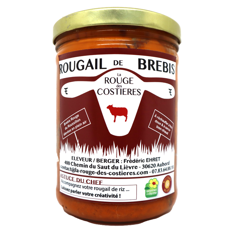 Rougail de brebis 790g | Mas des agriculteurs