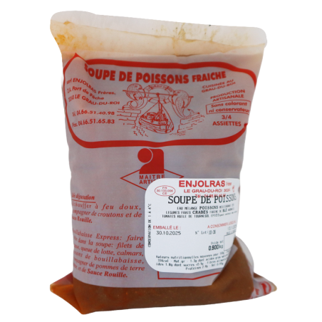 Soupe de poisson 900g | Mas des agriculteurs