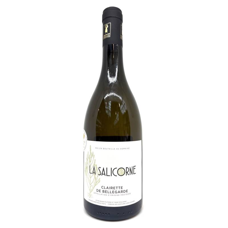 La Salicorne 75cl – Château Saint Bénezet – Clairette de Bellegarde | Mas des agriculteurs