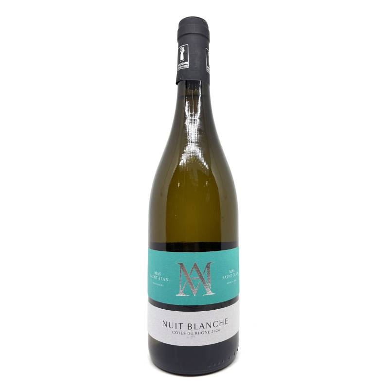 Nuit Blanche – Mas Saint Jean – Vin Blanc Grenache Clairette Viognier | Mas des agriculteurs