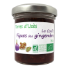 Confit de figues au gingembre bio 90g | Mas des agriculteurs