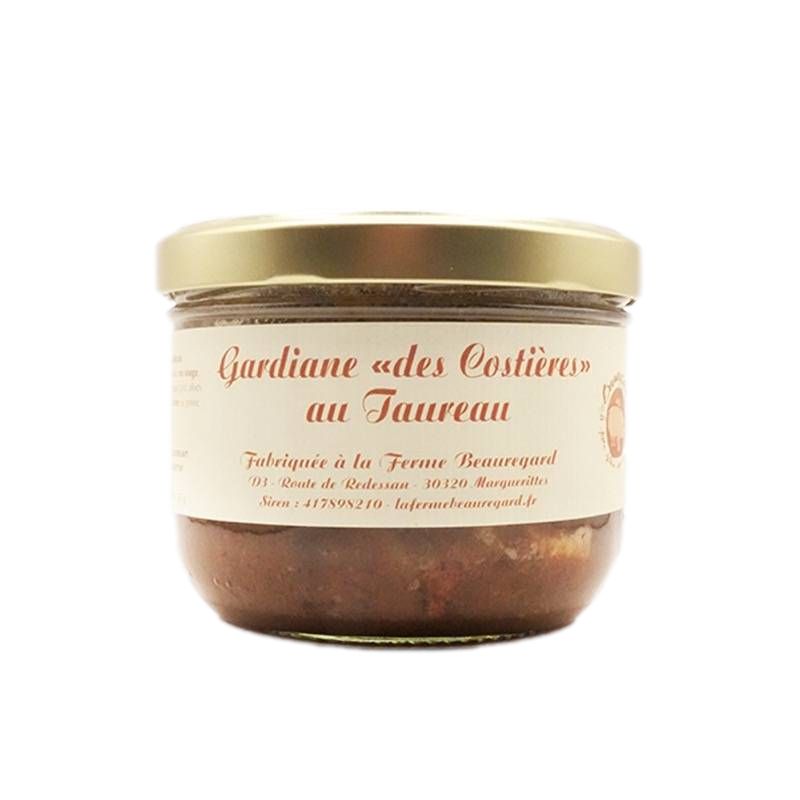Gardiane "des Costières" au taureau 385g | Mas des agriculteurs