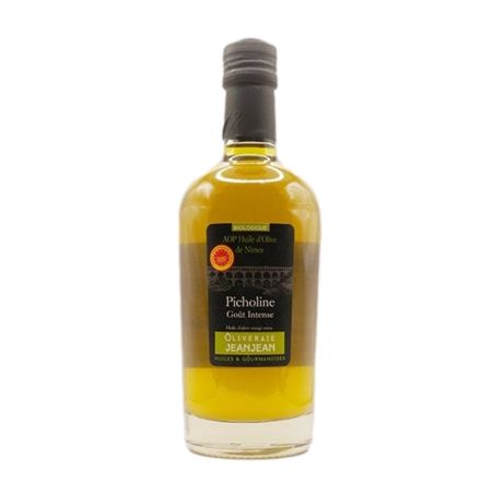 Huile Picholine intense 50cl | Mas des agriculteurs