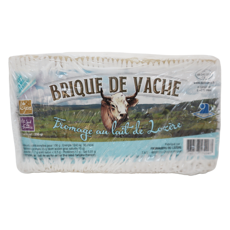 La brique de vache 200g | Mas des agriculteurs