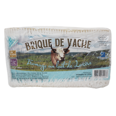 La brique de vache 200g | Mas des agriculteurs