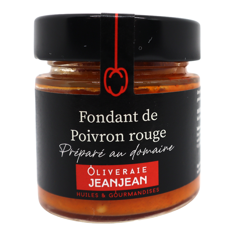 Fondant de poivrons rouges 100g | Mas des agriculteurs