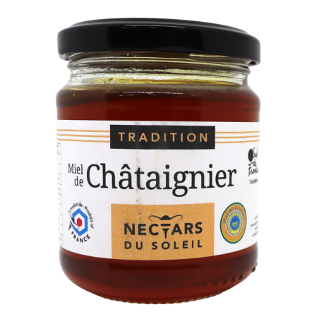 Miel de Châtaignier 250g | Mas des agriculteurs
