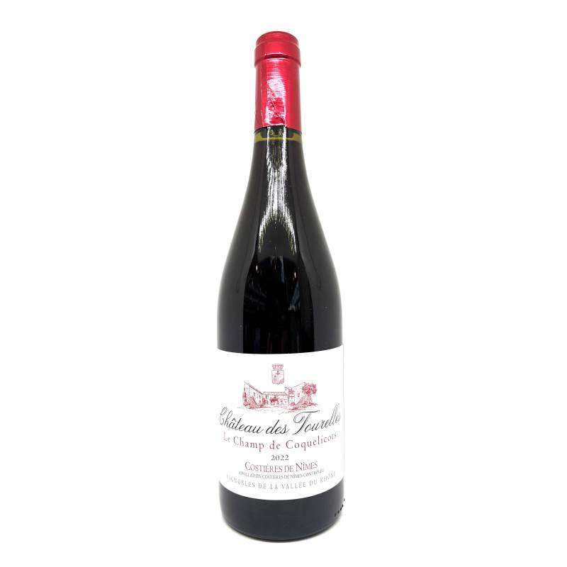 Le Champ du Coquelicot – Château des Tourelles – Vin Rouge | Mas des agriculteurs