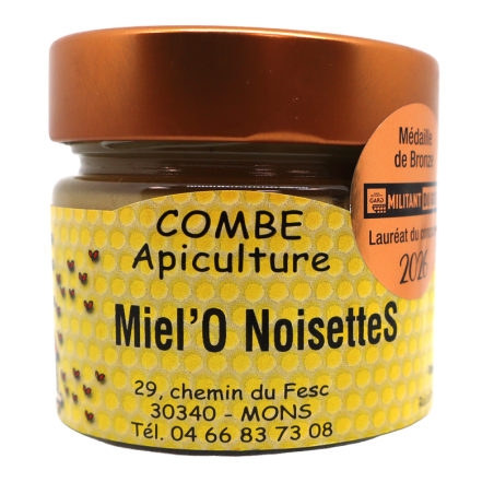 Miel'O Noisettes 200g | Mas des agriculteurs