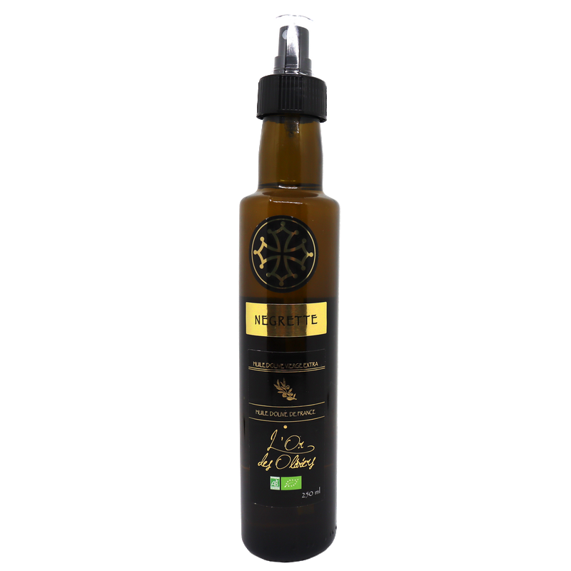 Huile d'olive Négrette spray 25cl bio | Mas des agriculteurs