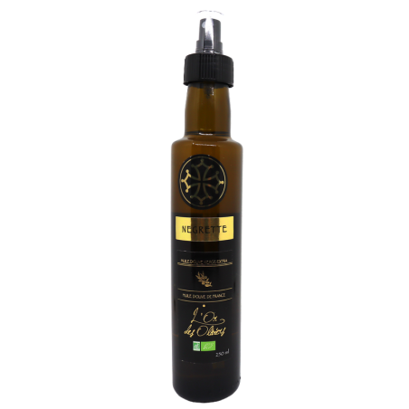 Huile d'olive Négrette spray 25cl bio | Mas des agriculteurs