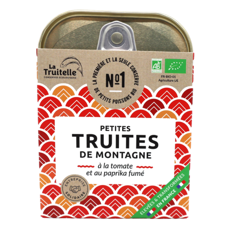 Truites de montagne à la tomate et au paprika fumé bio 100g | Mas des agriculteurs