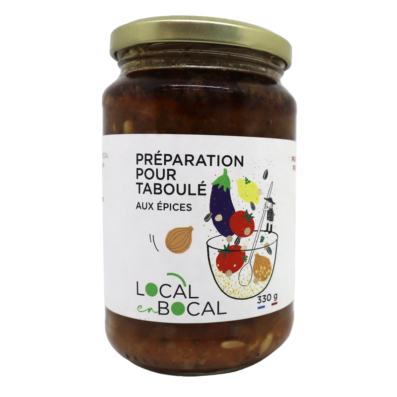 Préparation pour taboulé aux épices 330g | Mas des agriculteurs