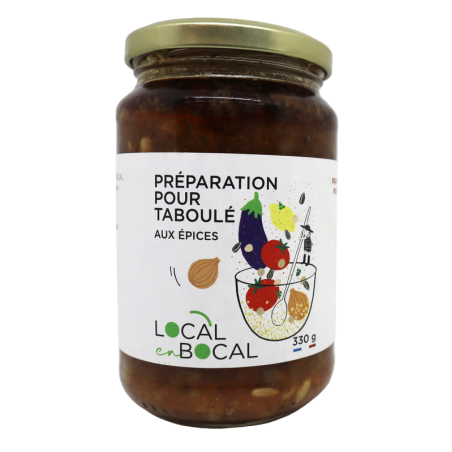 Préparation pour taboulé aux épices 330g | Mas des agriculteurs