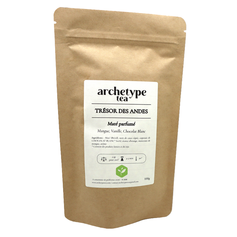 Maté Trésor des Andes 100g | Mas des agriculteurs