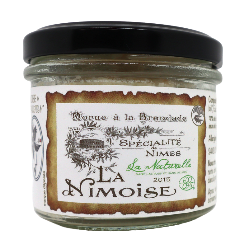 Pot Brandade Naturelle 100g | Mas des agriculteurs