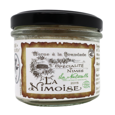 Pot Brandade Naturelle 100g | Mas des agriculteurs