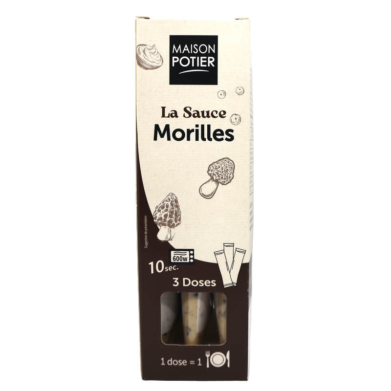 Sauce morilles 3x50g | Mas des agriculteurs