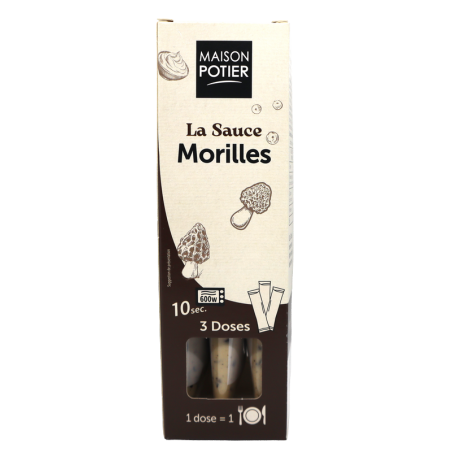 Sauce morilles 3x50g | Mas des agriculteurs