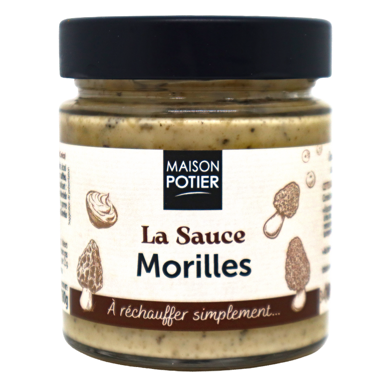 Sauce morilles 180g | Mas des agriculteurs