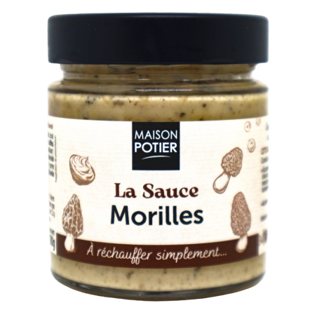 Sauce morilles 180g | Mas des agriculteurs