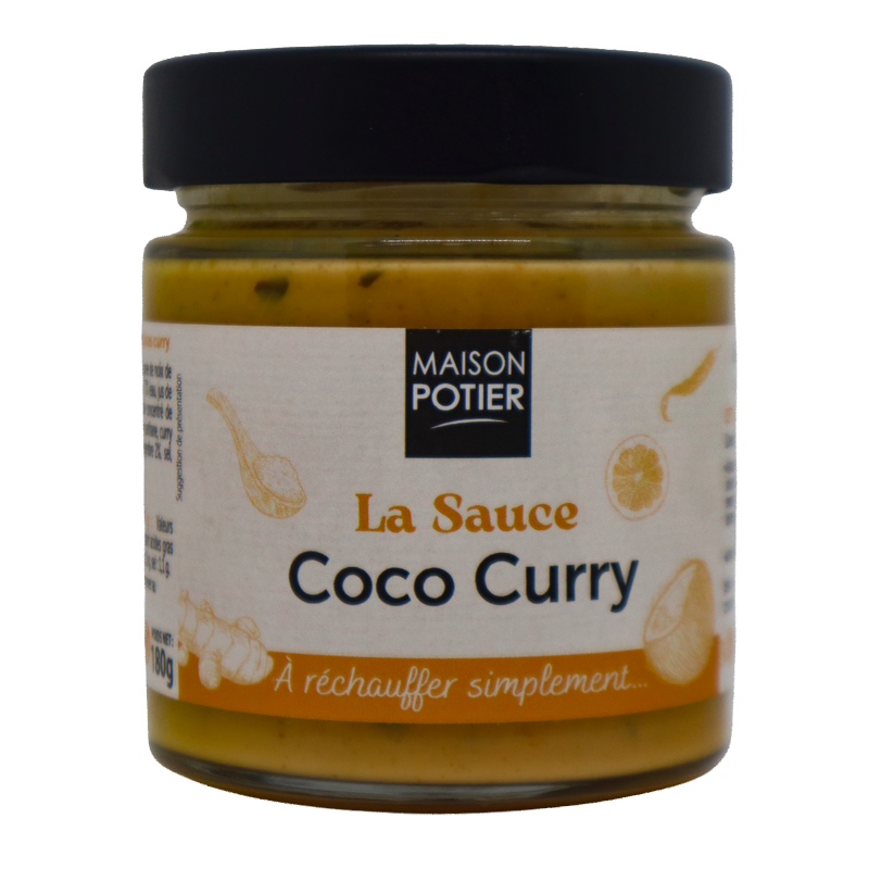 Sauce coco-curry 180g | Mas des agriculteurs