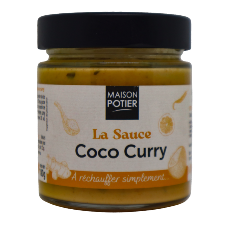Sauce coco-curry 180g | Mas des agriculteurs