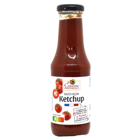 Sauce façon ketchup 340g | Mas des agriculteurs