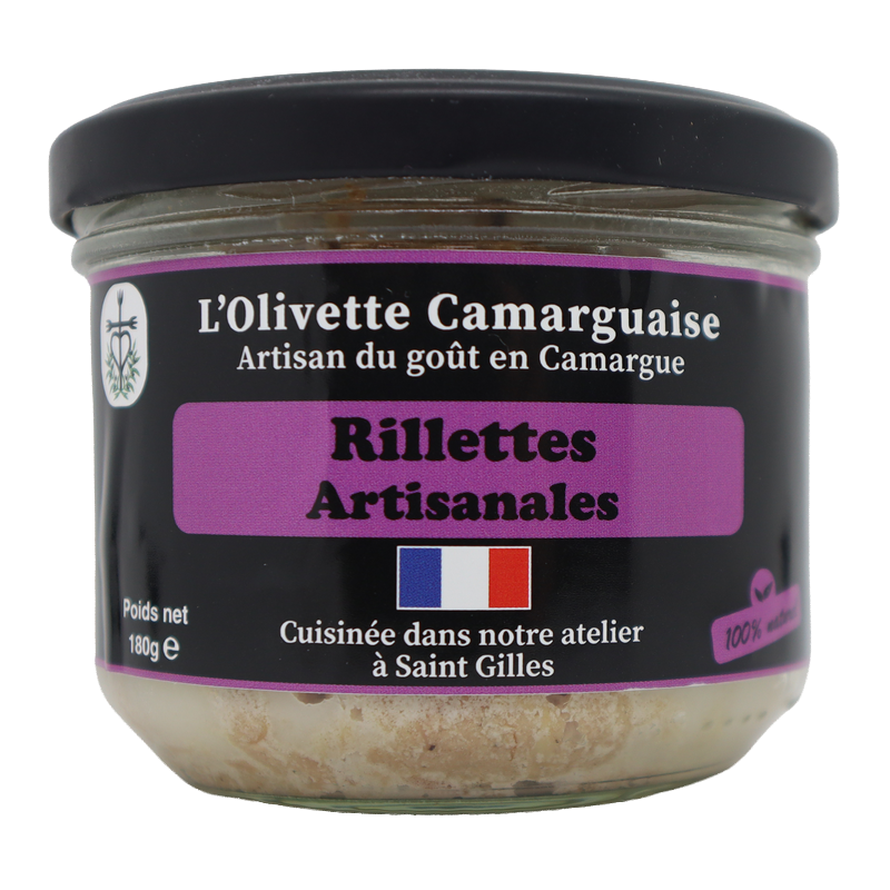 Rillettes artisanales 180g | Mas des agriculteurs