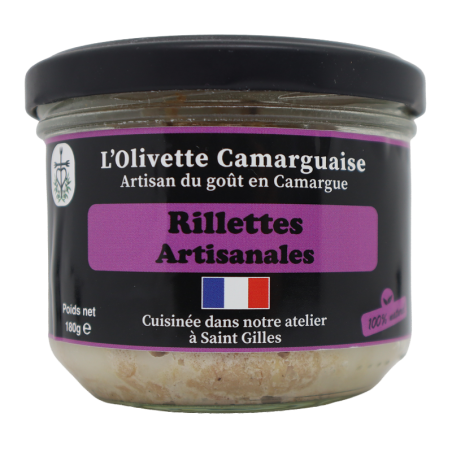 Rillettes artisanales 180g | Mas des agriculteurs