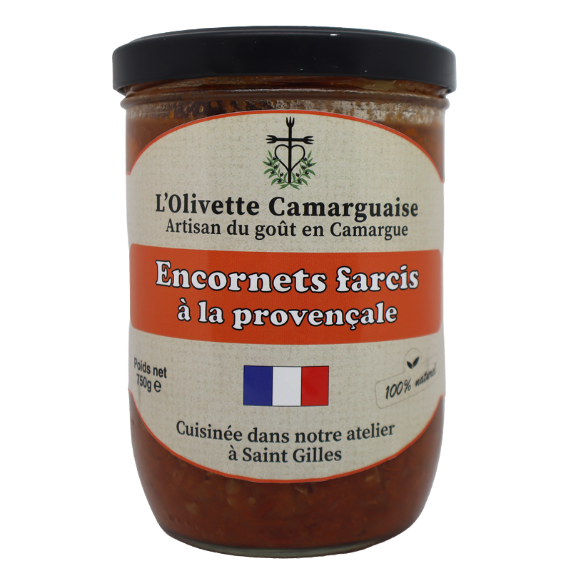 Encornets Farcis à la Provençale 750g | Mas des agriculteurs