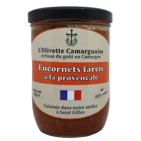Encornets Farcis à la Provençale 750g | Mas des agriculteurs