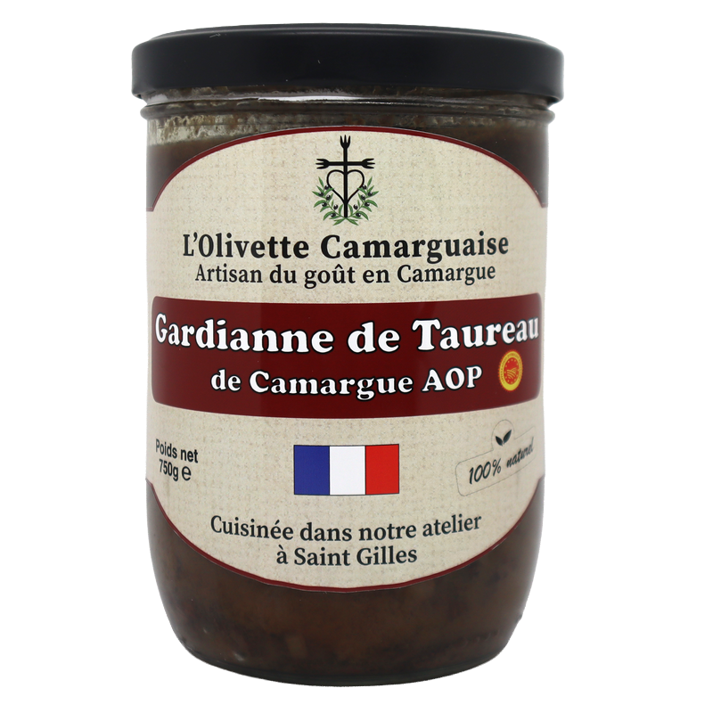 Gardiane de taureau de Camargue AOP 750g | Mas des agriculteurs