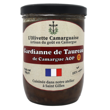Gardiane de taureau de Camargue AOP 750g | Mas des agriculteurs