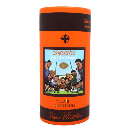 Cracks'Oc Olive Romarin 125g | Mas des agriculteurs